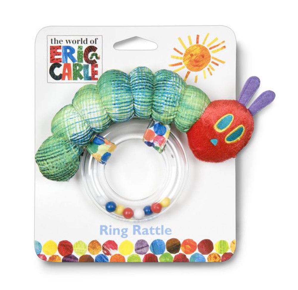 Zupishi Very Hungry Caterpillar Ring Rattle, 0081787551251