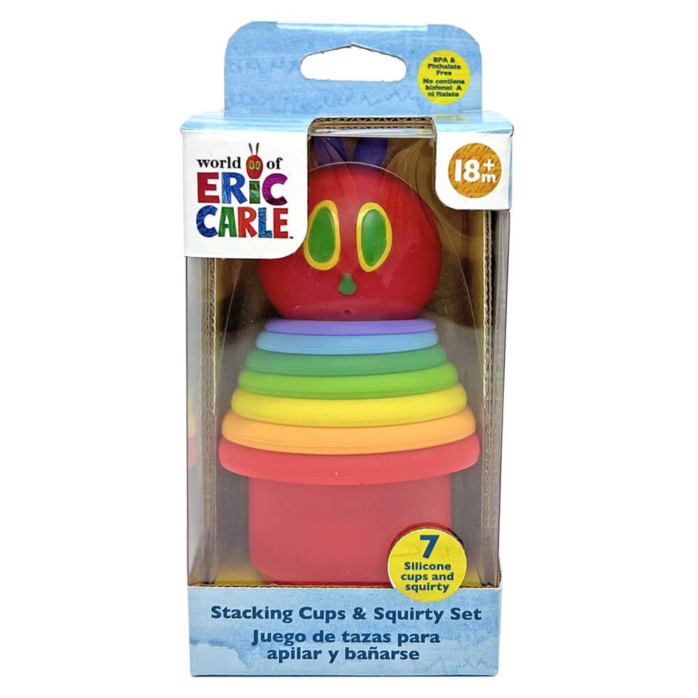 The World of Eric Carle The Very Hungry Caterpillar Stacking Cups & Squirty Set, 0081787557659