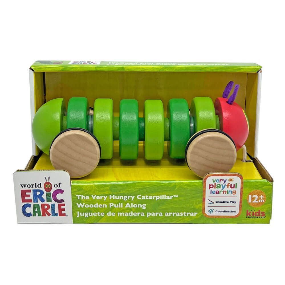 The World of Eric Carle The Very Hungry Caterpillar: Wooden Pull Toy ...