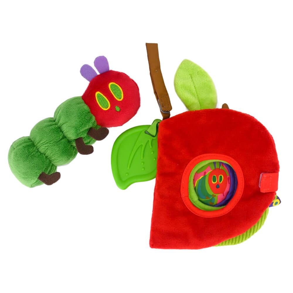 Very Hungry Caterpillar Activity Toy: Storytime Apple & Caterpillar Plush Set, 0081787557871