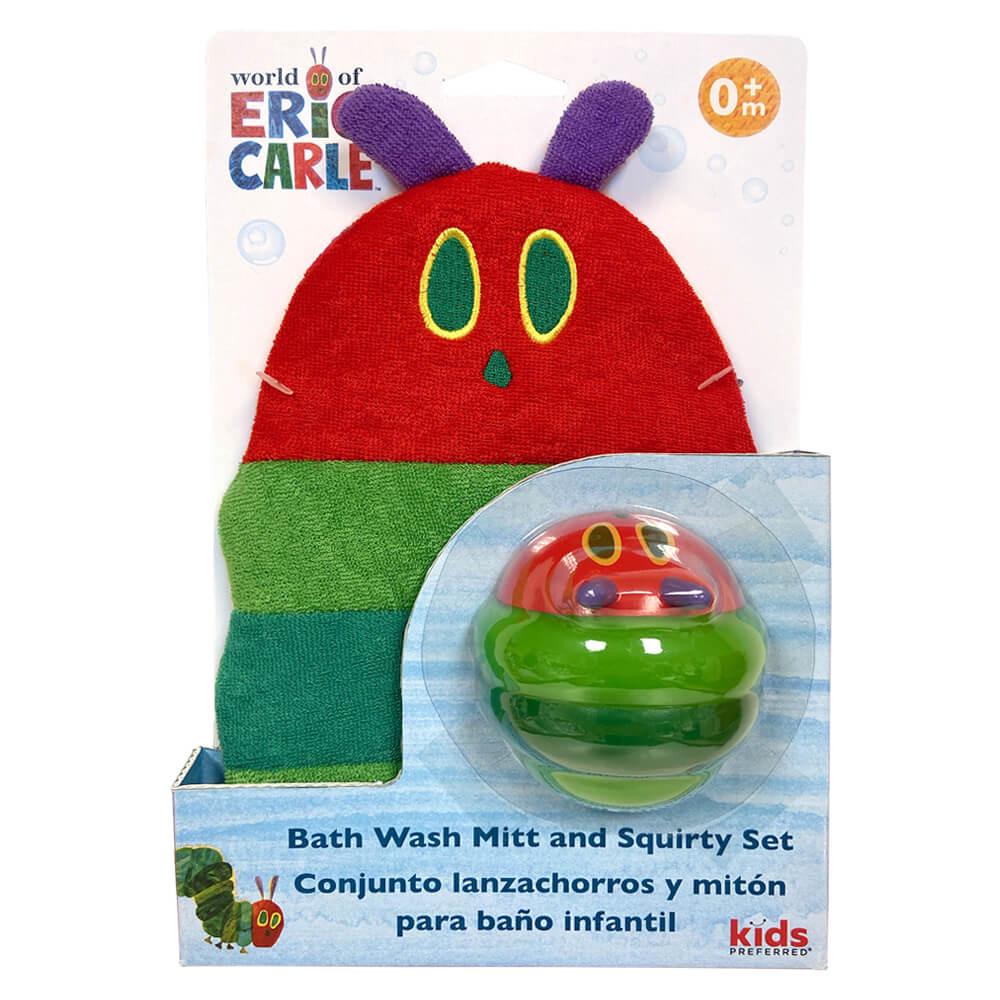 The World Of Eric Carle Very Hungry Caterpillar Bath Toy Wash Mitt Squirty Set Buy online at The Nile