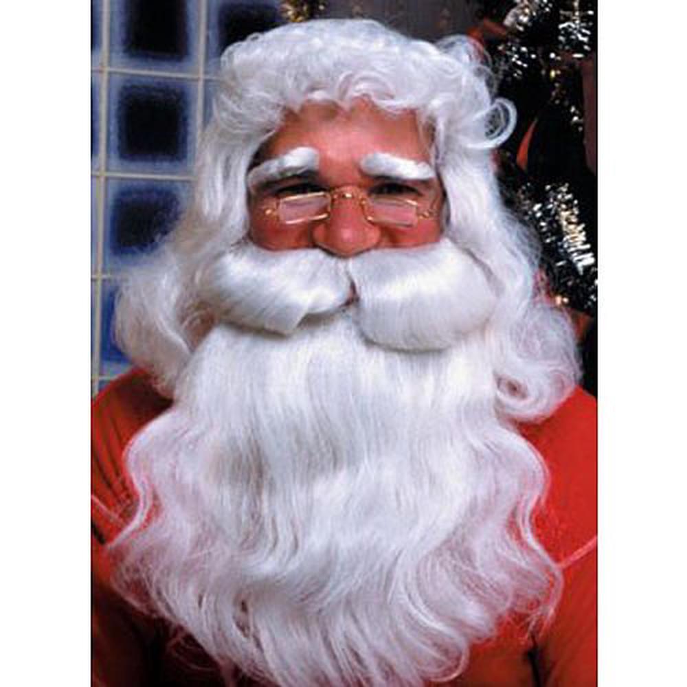 Rubies Santa Beard and Wig Feature Set, 0082686023030
