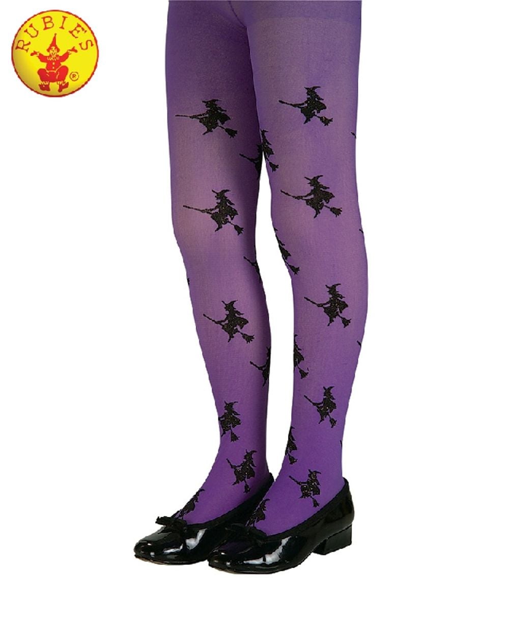 Rubies Glitter Witch Tights (Purple) - Child-Small by Rubies - ISBN: 0082686068093