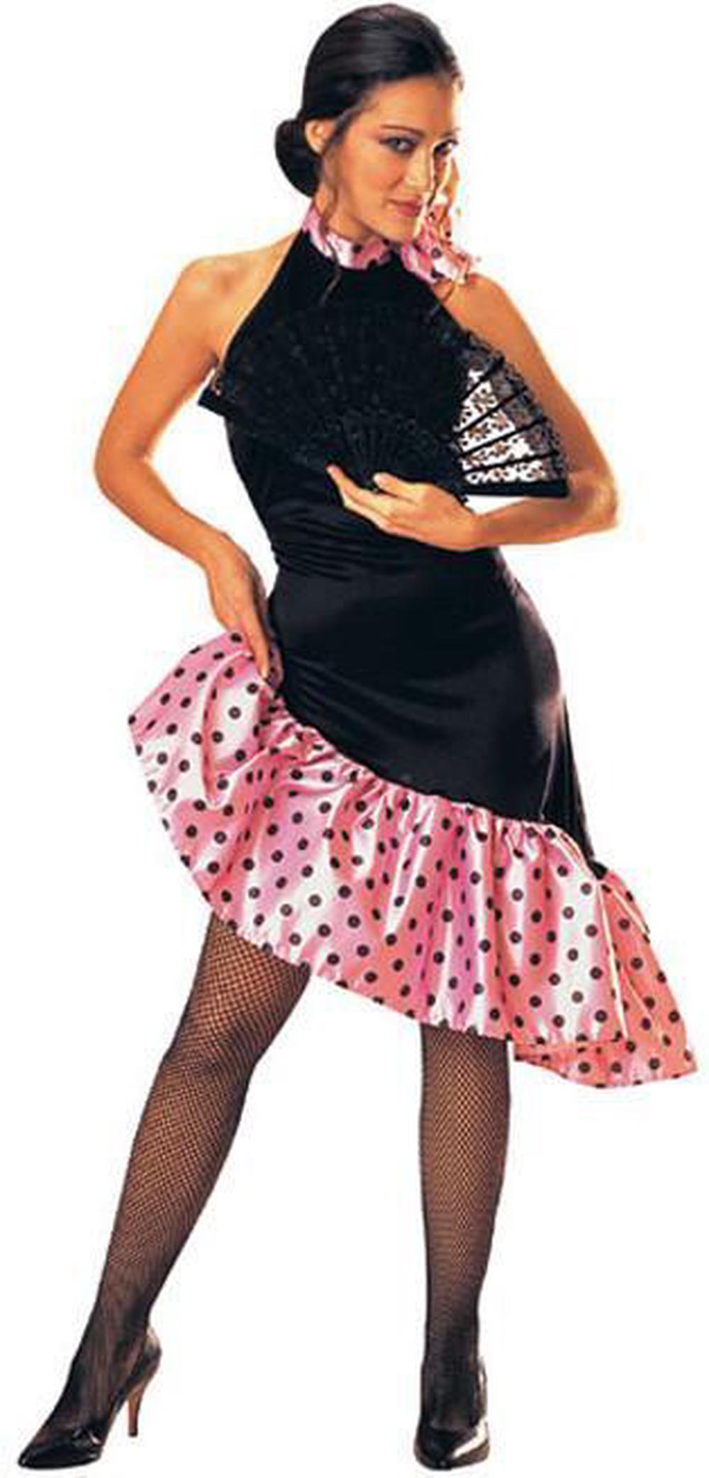 Flamenco Adult Costume - Standard Size, 0082686153867