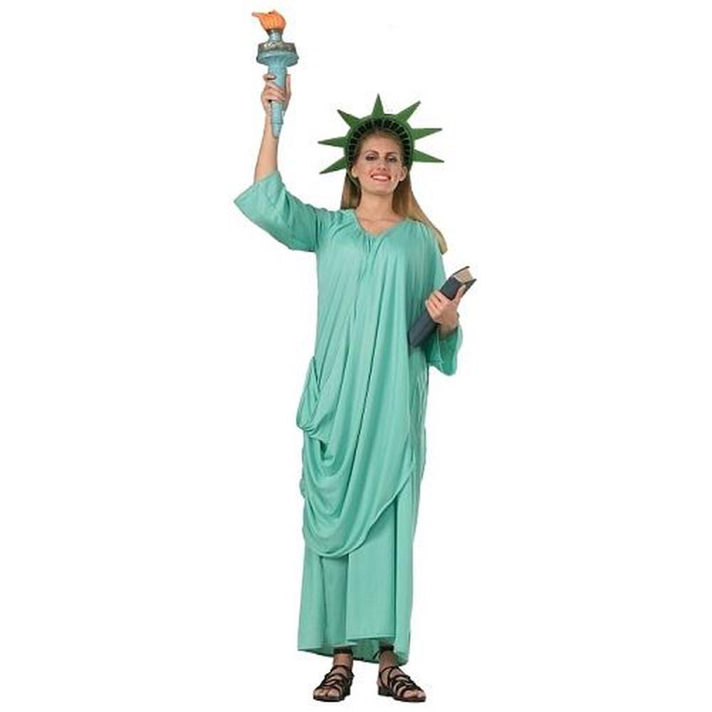 Buyseasons Statue Of Liberty Adult Halloween Costume - Size One-Size, 0082686163590