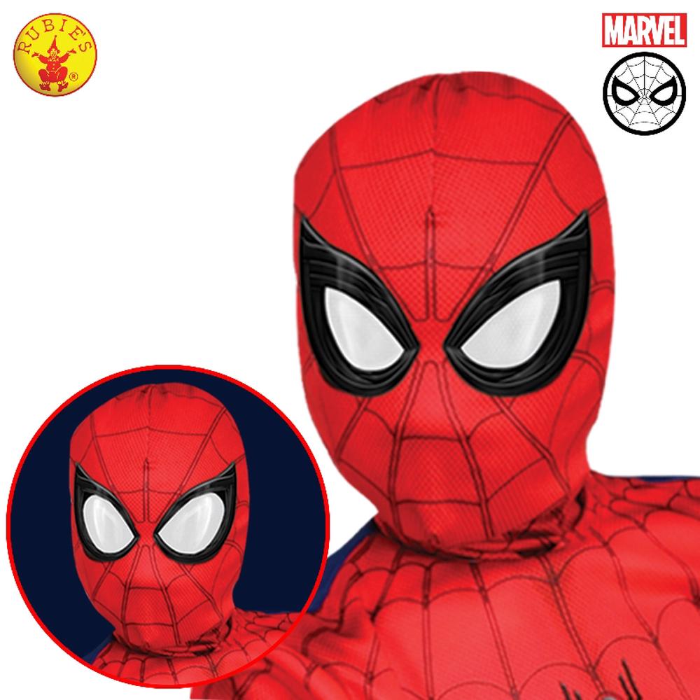 Rubies Spider-Man 'No Way Home' Deluxe Fabric Mask, 0082686223768