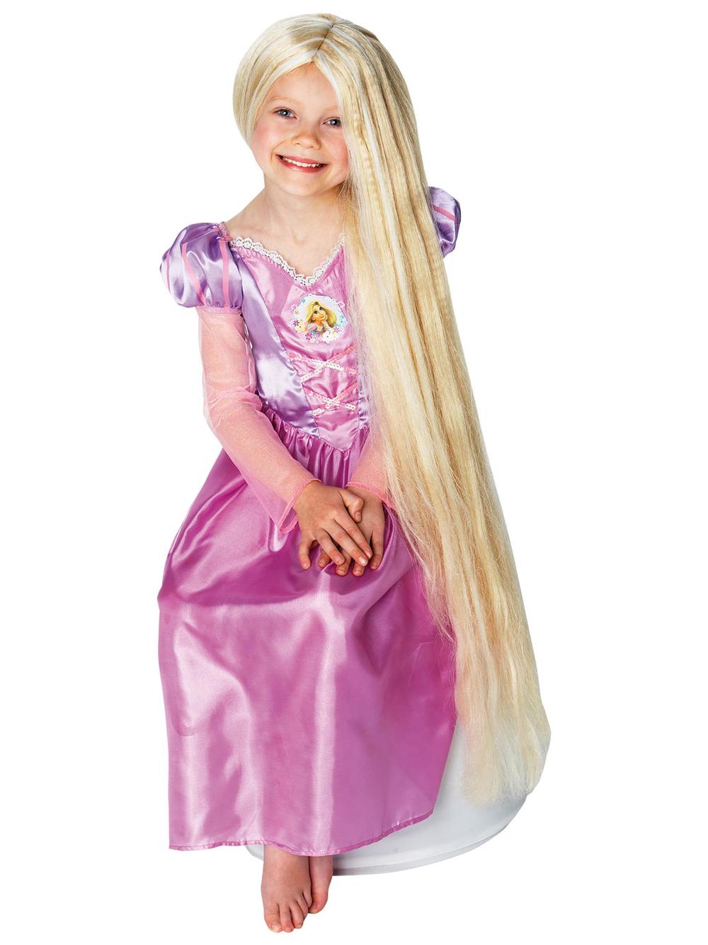 Rubies Rapunzel Glow In The Dark Wig - Child Size, 0082686362696