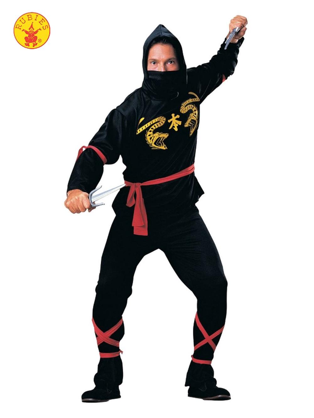 Ninja Costume - Adult-Standard, 0082686550260