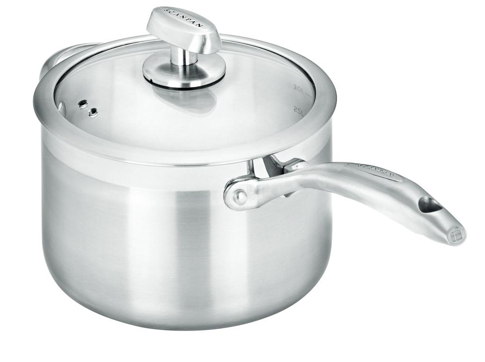 Clad 5 Saucepan With Lid (Silver), 0083421108579