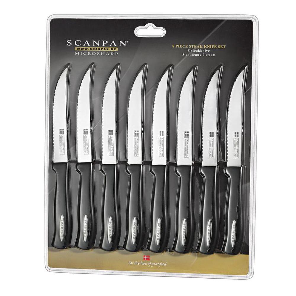 Microsharp Steak Knife Set, 8 Piece, 0083421109316