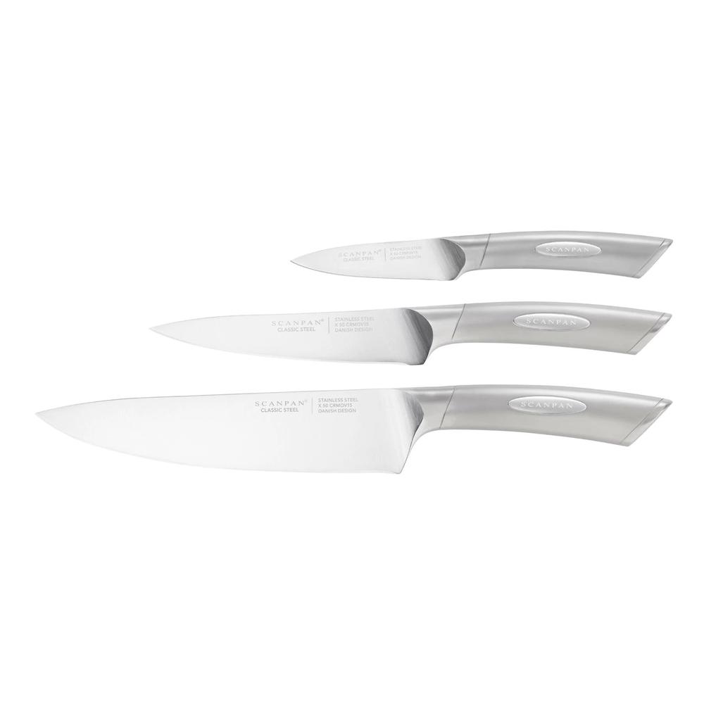 Scanpan Classic Steel Chef Set, 3 Piece, 0083421182340