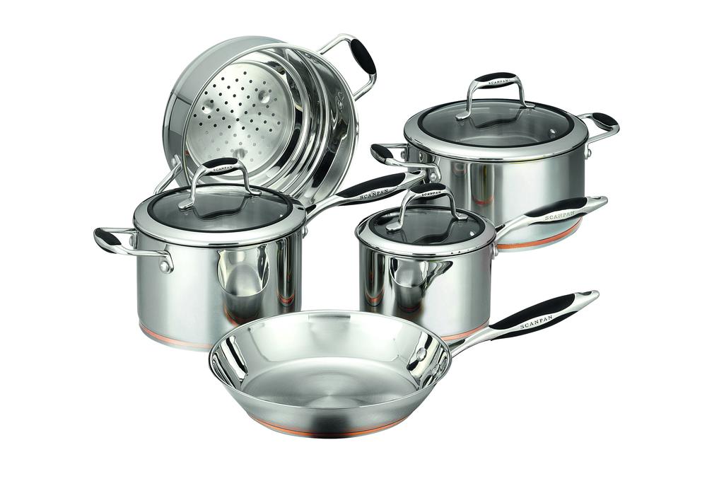 Scanpan Coppernox CookwareSet, 5 Piece, 0083421760807