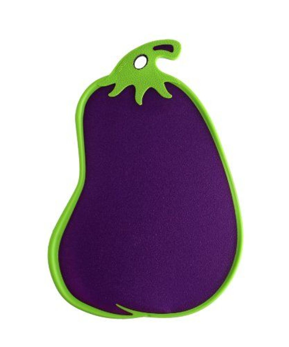 Dexas Cutting/Serving Board, Eggplant Shape by Dexas - ISBN: 0084297118778