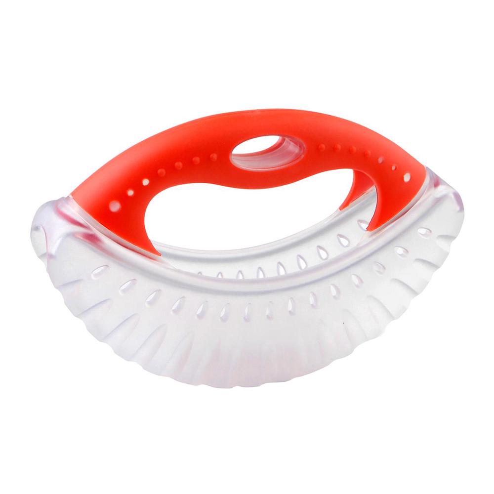 Dexas Dual Blade Mezzaluna (Red), 0084297122287