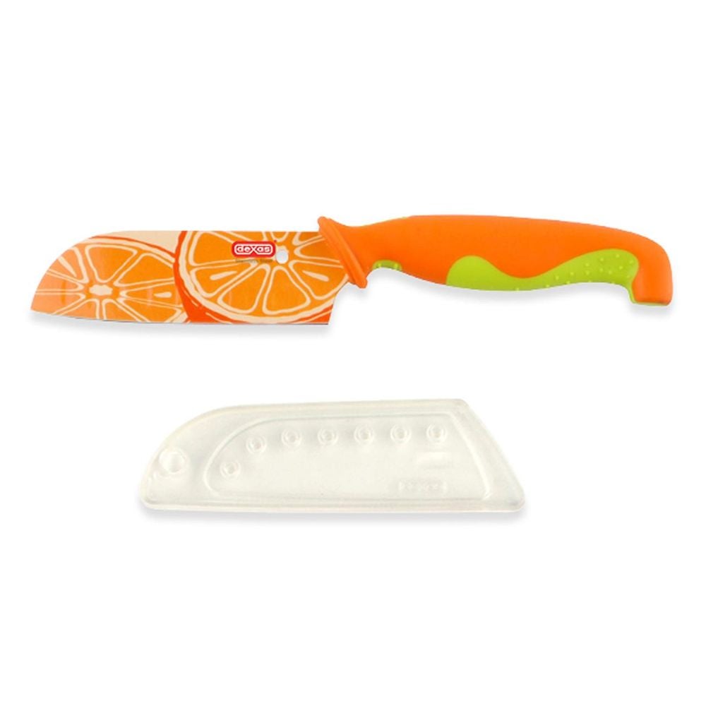 Dexas Santoku Knife (Orange) - 10cm by Dexas - ISBN: 0084297122409