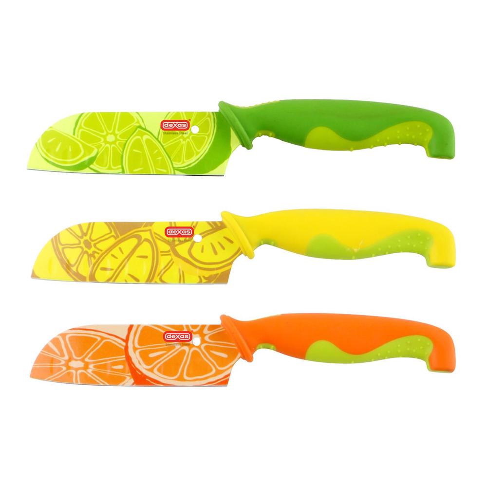 Dexas Santoku Knife (Lemon) - 10cm, 0084297122416
