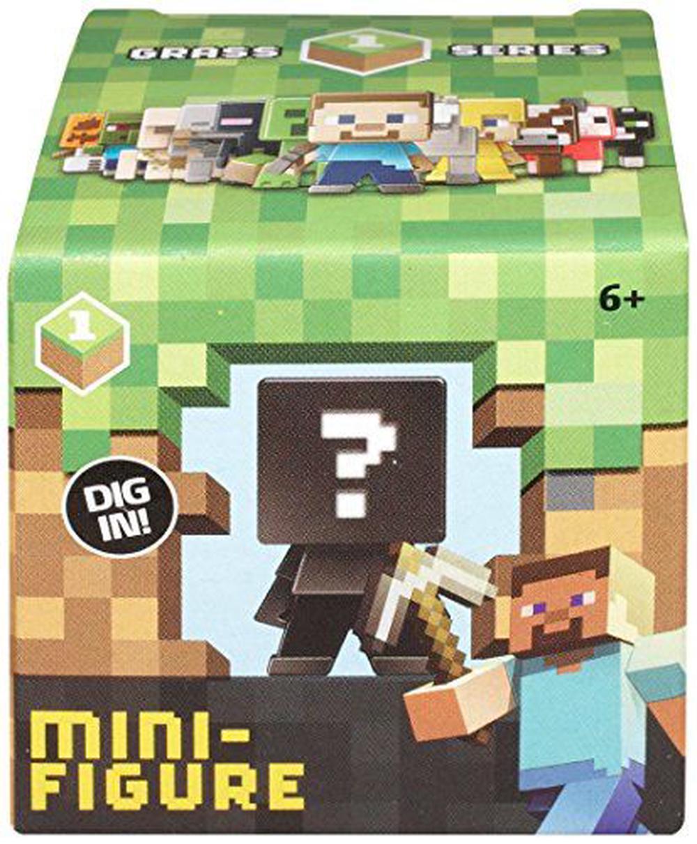 Mattels Minecraft Mini Figure Line Houriya Media - roblox game pack assorted neweggcom