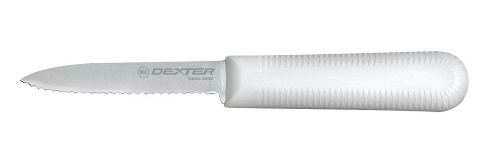 Dexter Scalloped Paring Knife - 8cm, 0092187153730