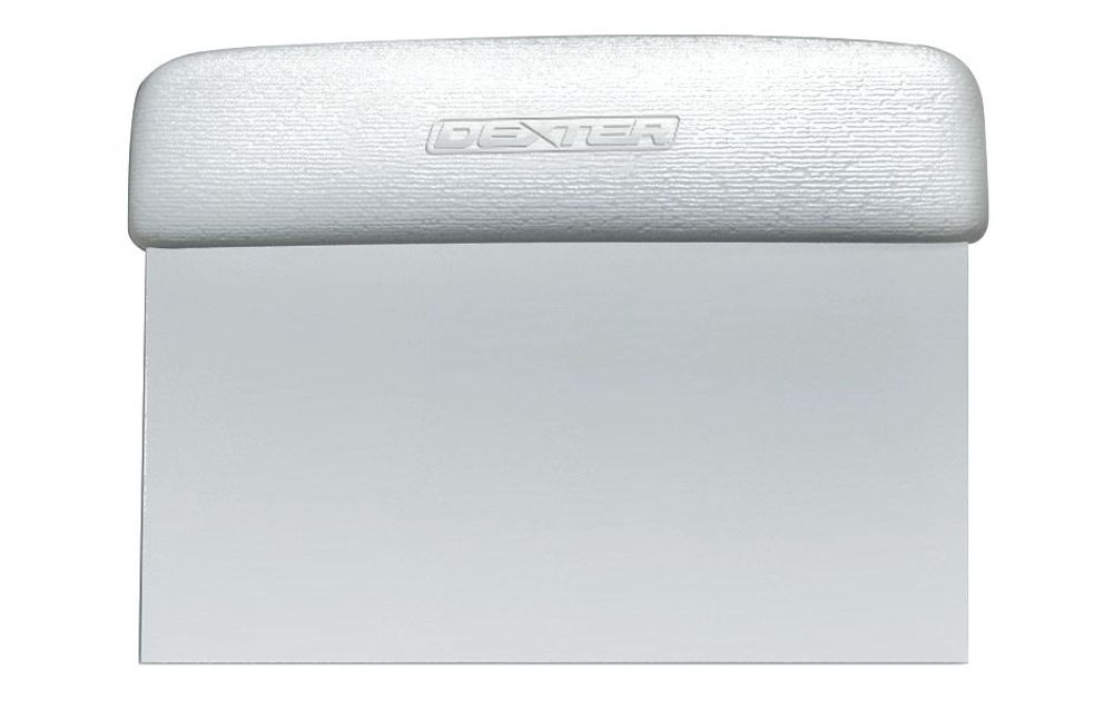 Dexter SaniSafe Dough Cutter/Scraper (White) - 15x8cm by Dexter - ISBN: 0092187173035