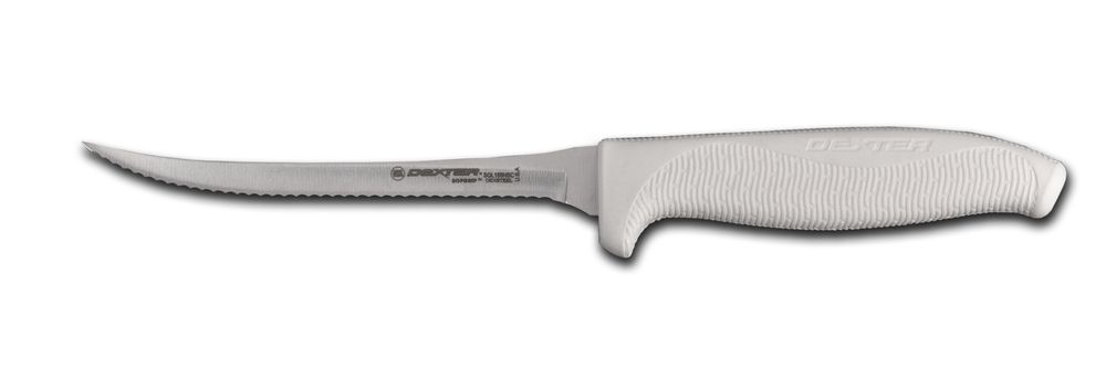 Dexter SofGrip Scalloped Utility Knife - 14cm by Dexter - ISBN: 0092187243035