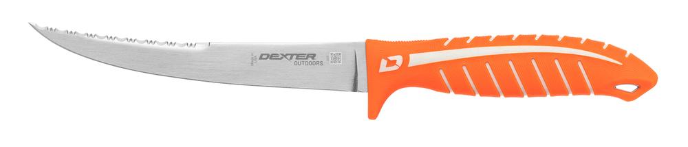 Dexter Dual Edge Stiff Fillet Knife - 7 Inch, 0092187249112