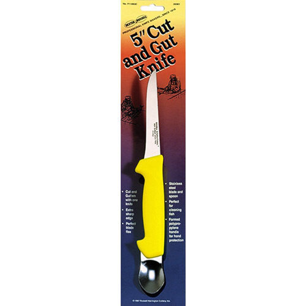 Dexter SaniSafe Cut and Gut Knife - 5 inches by Dexter - ISBN: 0092187283833