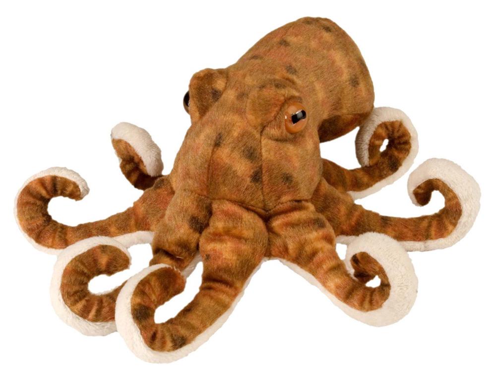 Wild Republic Cuddlekins Mini Octopus Plush Toy, 0092389108729