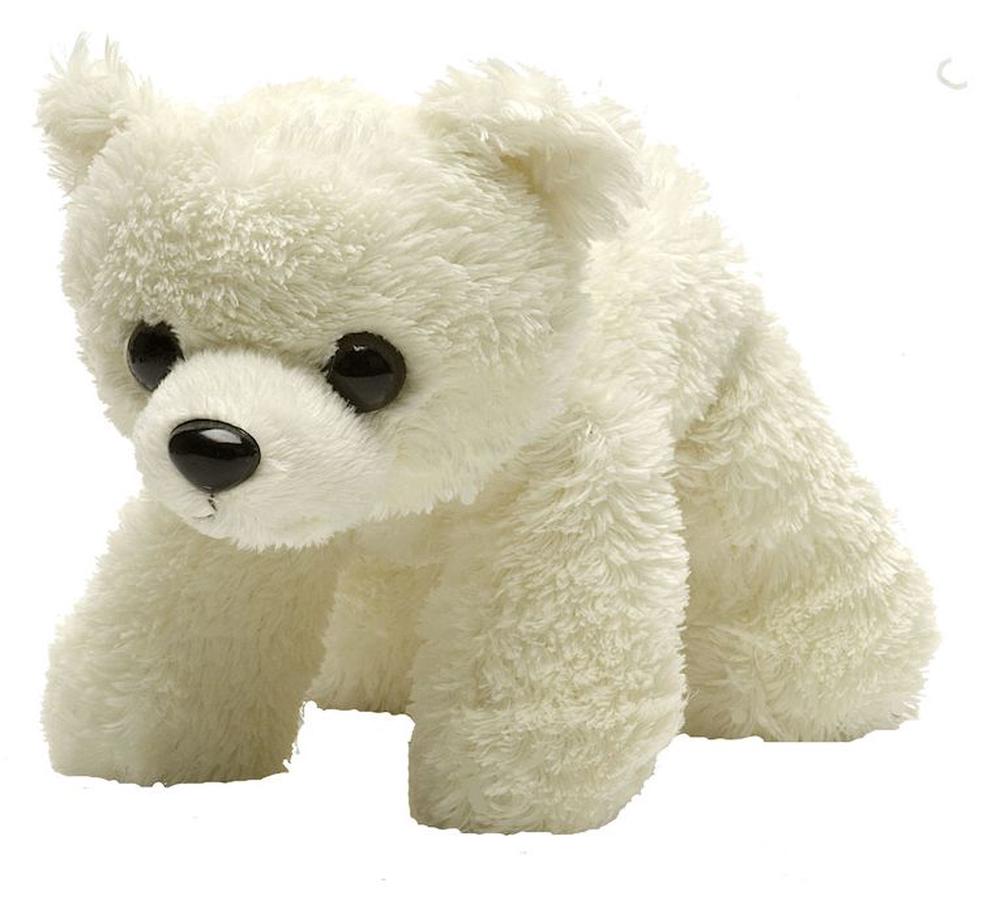 Wild Republic Hug Ems Plush Toy (Polar Bear), 0092389162462