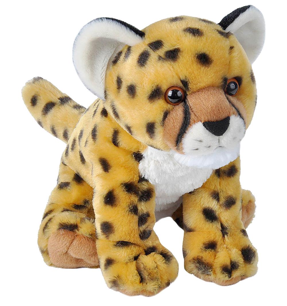 stuffed cheetah