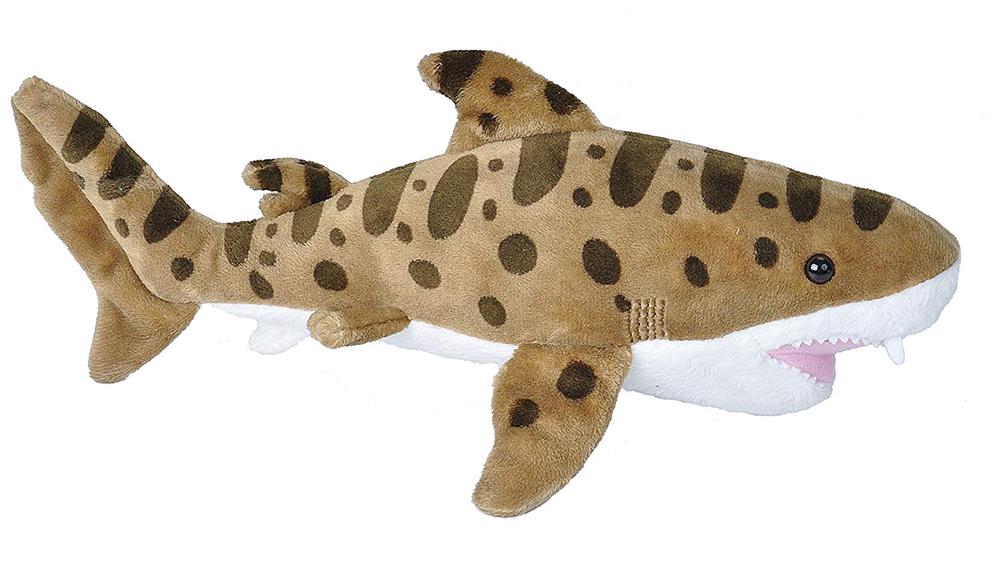 Wild Republic Stuffed Animal - Sea Critters (Leopard Shark)