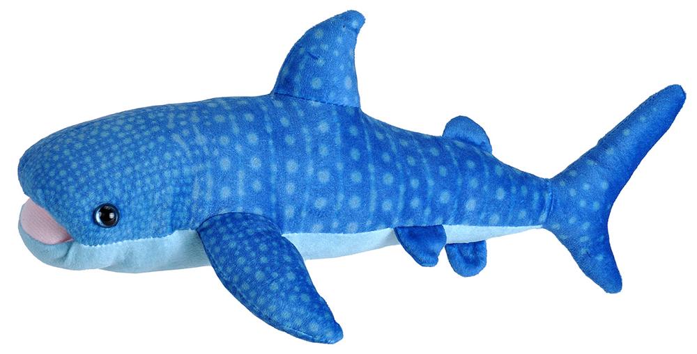 stuffed blue whale