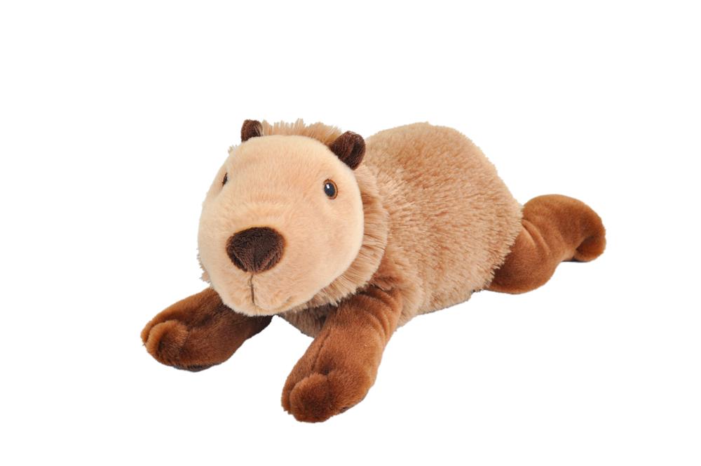 Wild Republic Ecokins Stuffed Animals (Capybara) - 12 Inch, 0092389252132