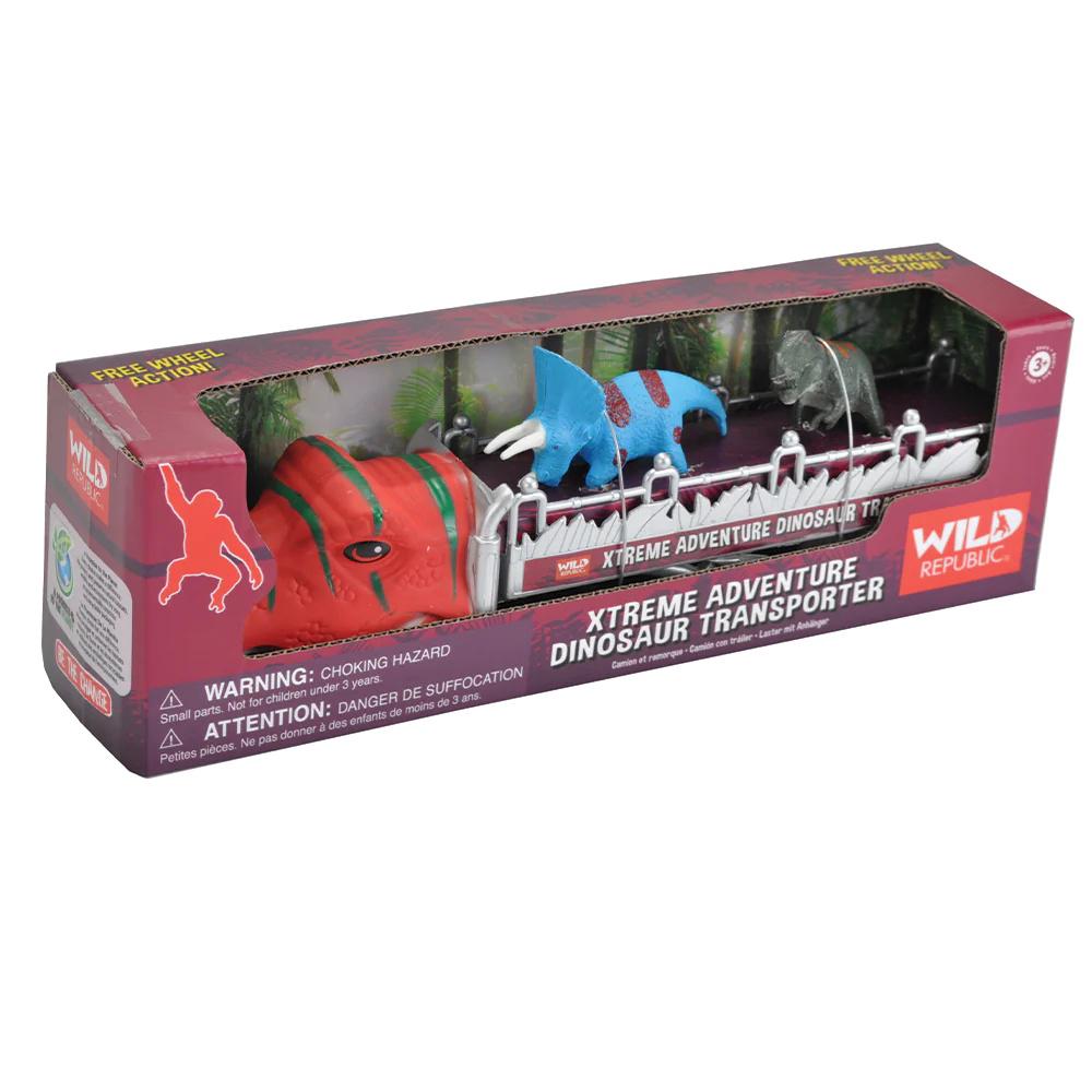 Wild Republic Transport Dino Truck - 12 Inches, 0092389259674