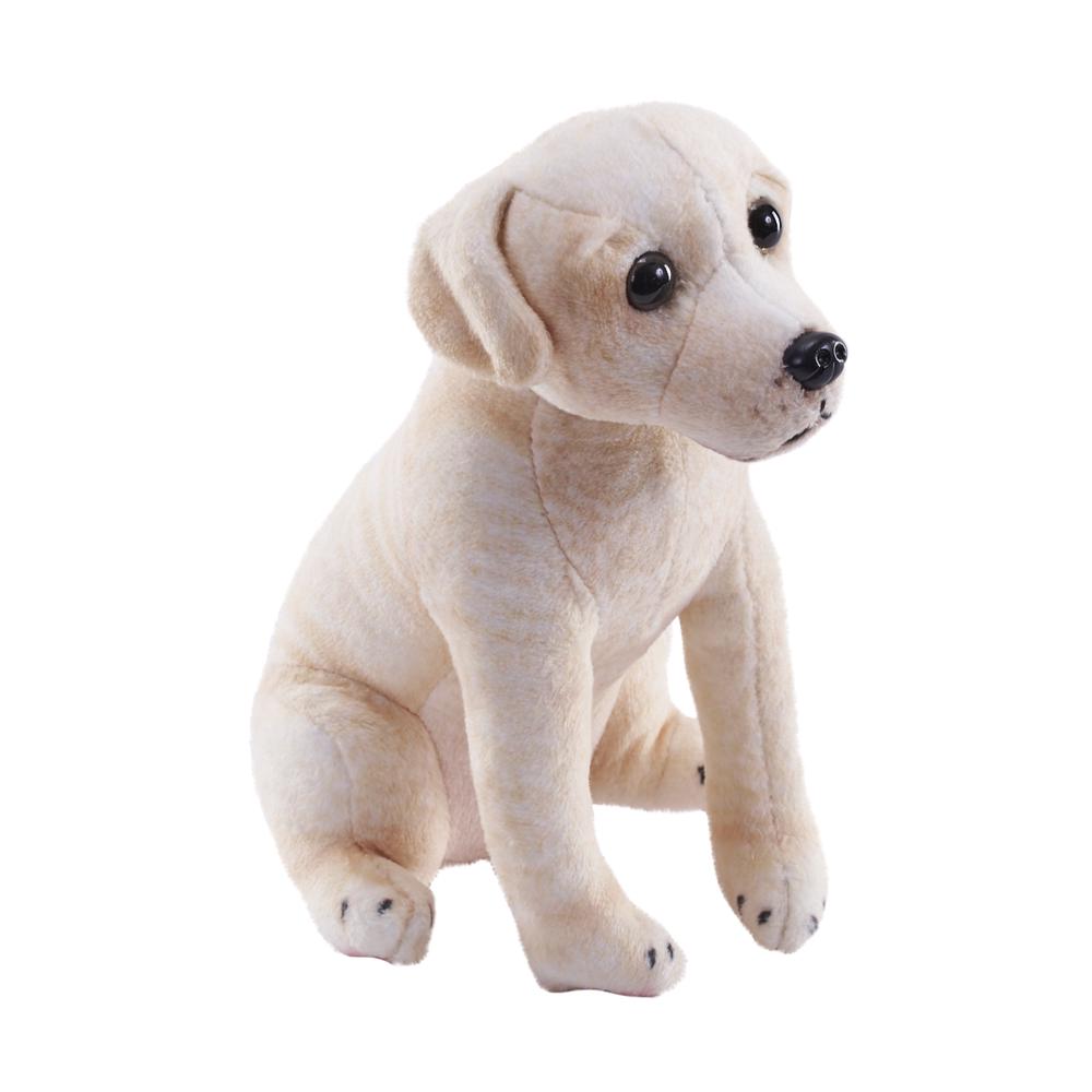 Wild Republic Rescue Dog Labrador Yellow Plush Toy, 0092389274165