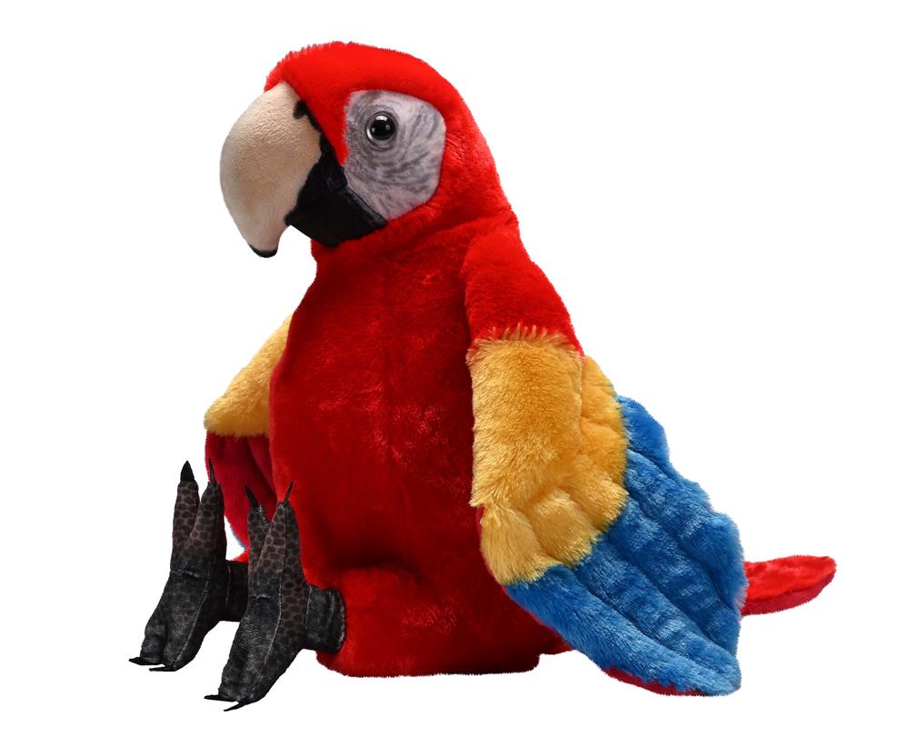 Wild Republic Artist - Macaw Scarlet - 15 Inch, 0092389274400