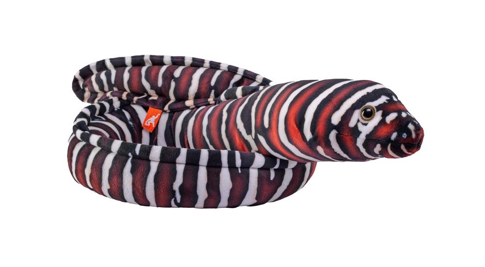 Wild Republic Living Ocean Eel Moray Zebra - 54 Inches, 0092389279283