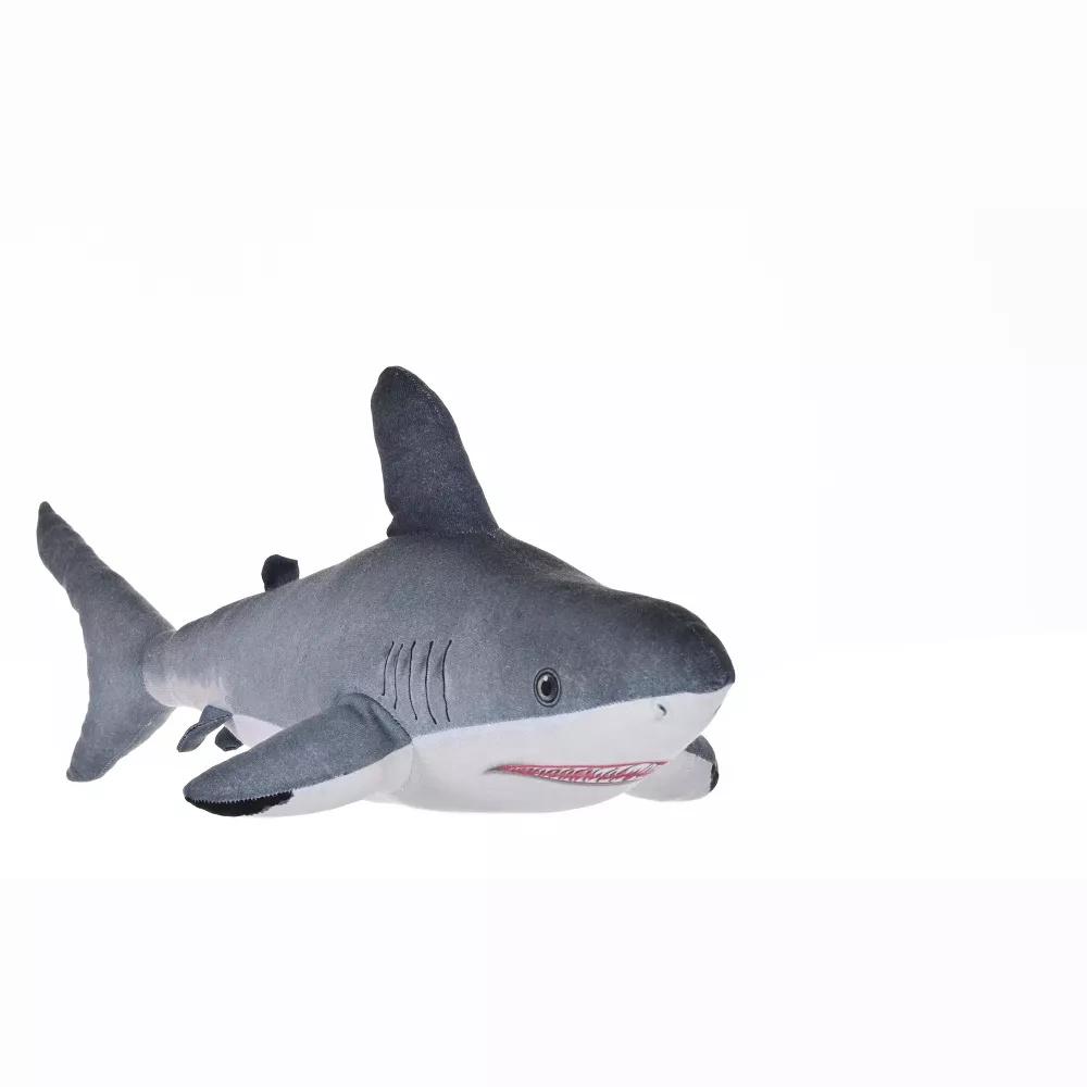 Wild Republic Naturekins Shark Great White Plush Toy, 0092389282962
