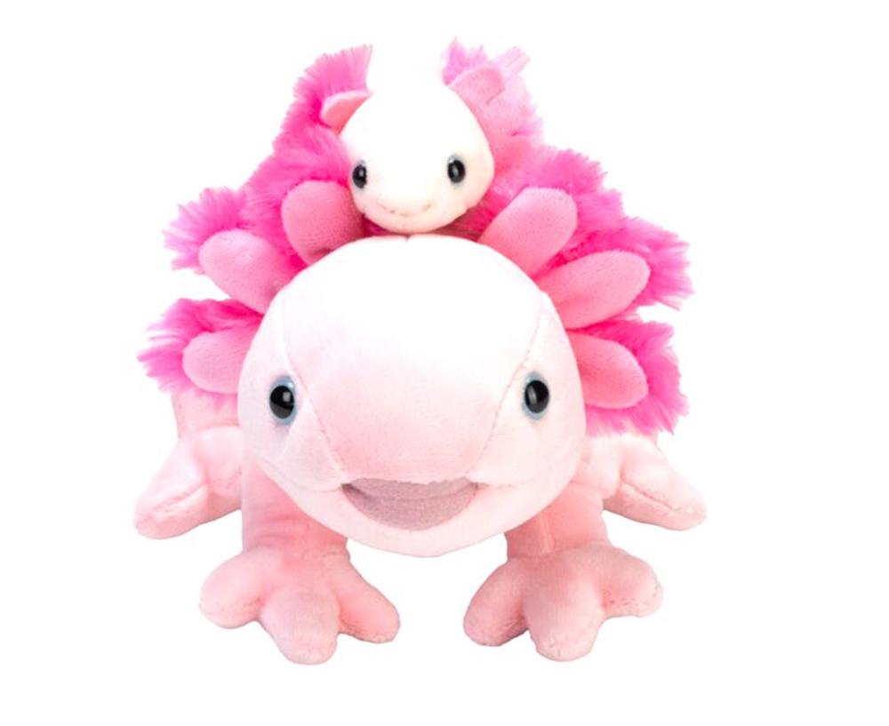 Wild Republic Mom & Baby Axolotl - 9 Inch, 0092389299540
