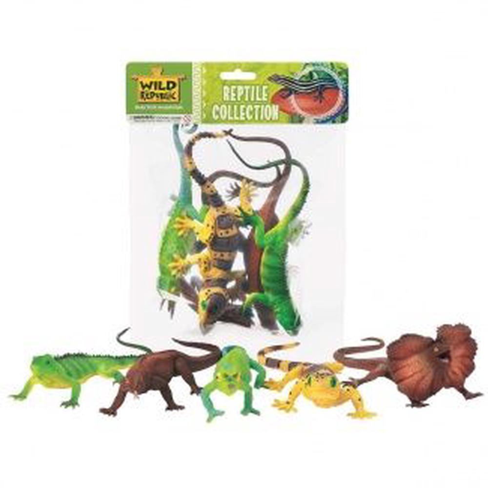 Wild Republic Polybag Reptile 5 Pieces, 0092389535402