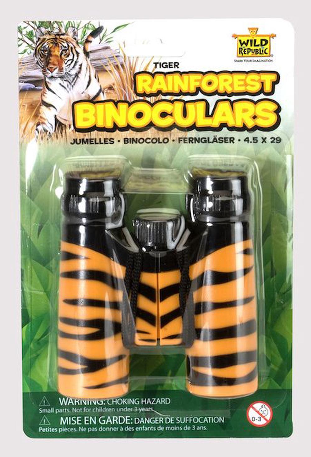 Wild Republic Rainforest Binoculars (Tiger), 0092389851731