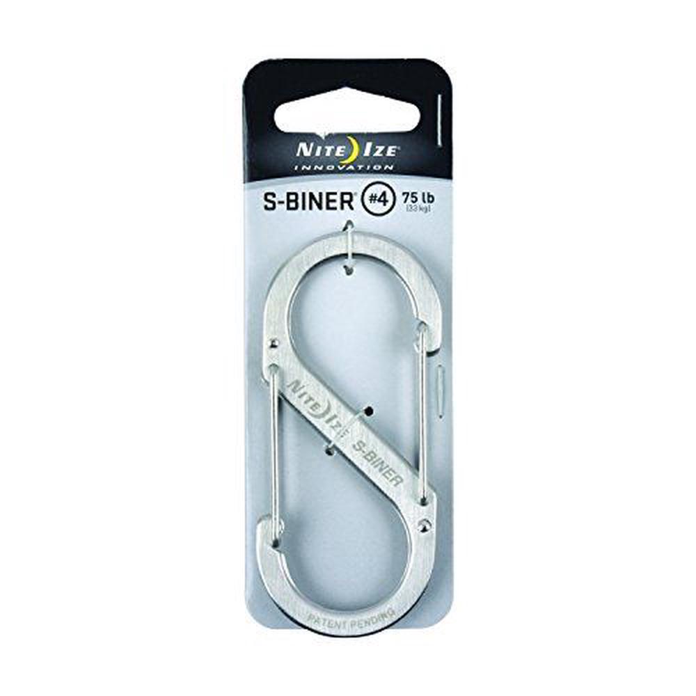 NiteIze S-Biner (Stainless), 0094664007451