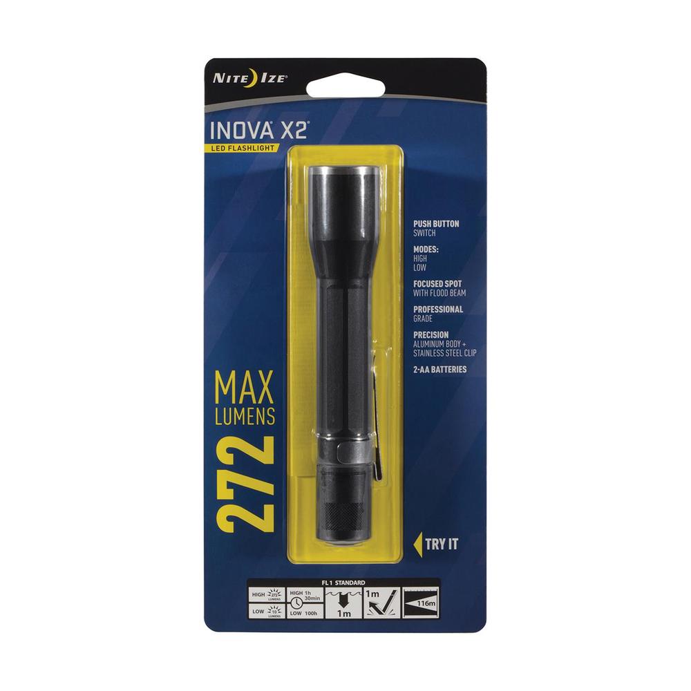 Inova X2 Dual Mode LED Flashlight (Black), 0094664017276