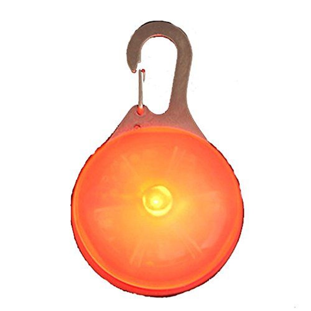 Nite Ize SpotLit Clip-On LED Light With Carabiner, Weather Resistant, Orange by Nite Ize - ISBN: 0094664023352