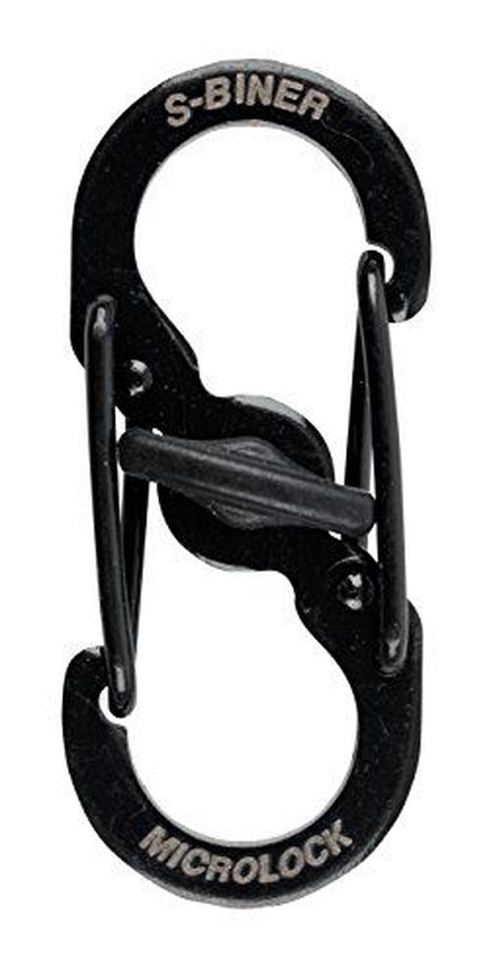 S-Biner Steel MicroLock (Black), 0094664026674