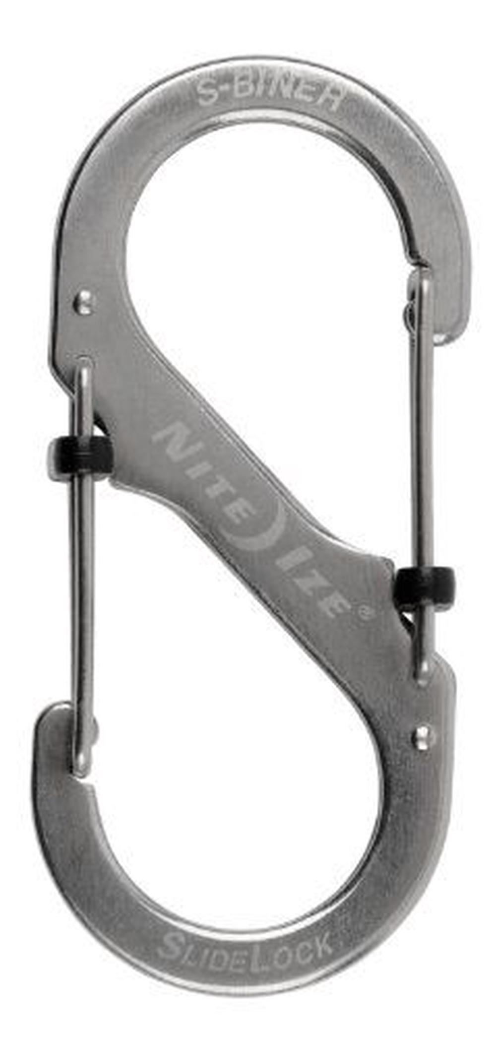 SlideLock Carabiner (Stainless), 0094664026728