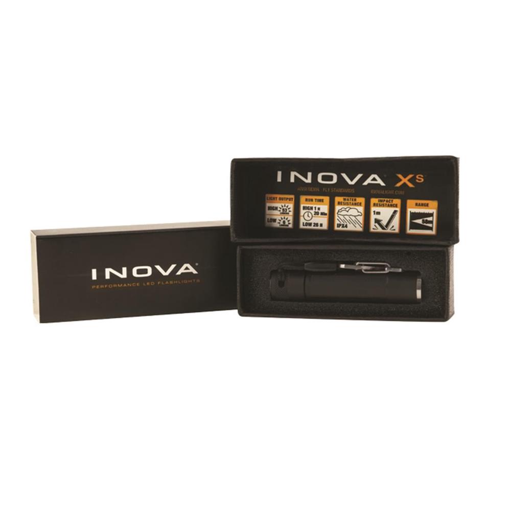 Nite Ize Inova XS Flashlight in Gift Box (Black), 0094664026766