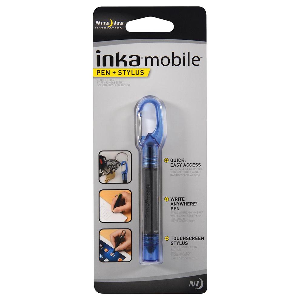 Nite Ize Inka Mobile Pen + Stylus (Blue), 0094664028647