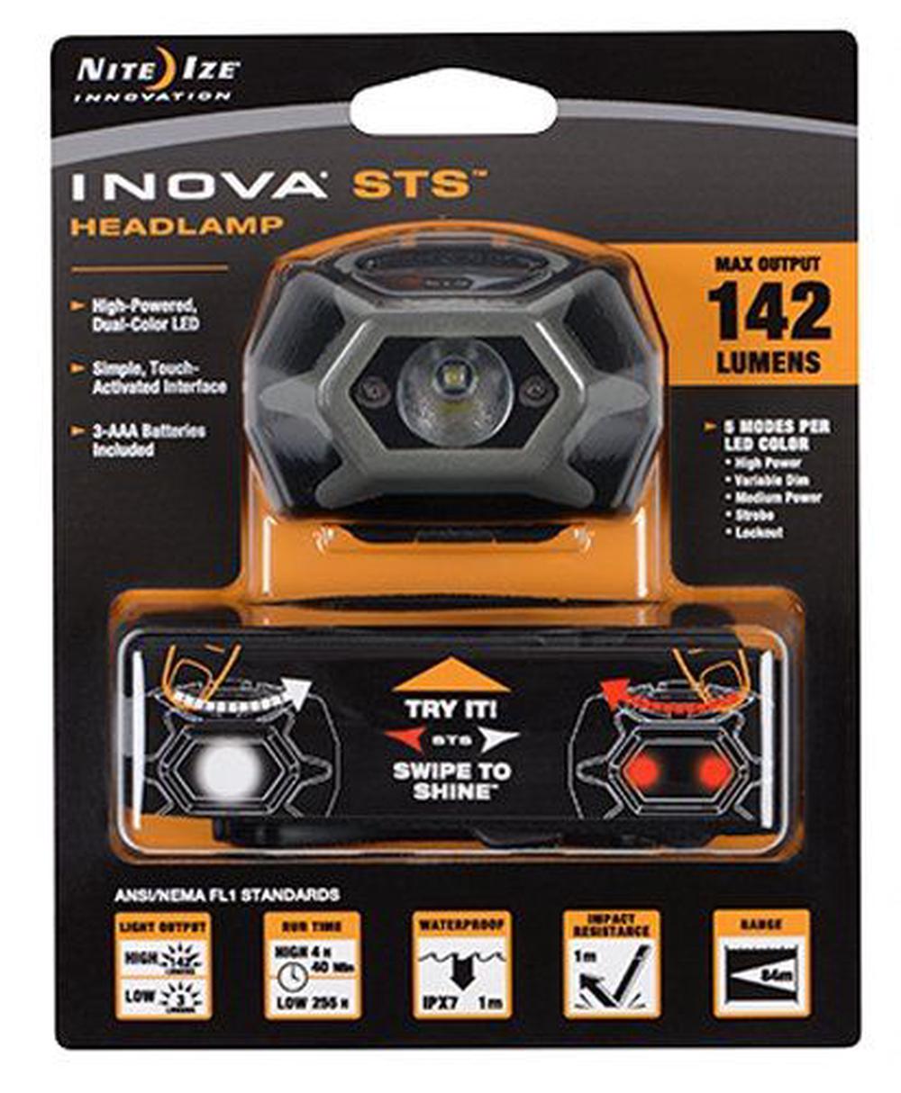 Inova STS Headlamp (Charcoal), 0094664028791