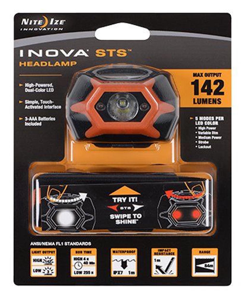 Inova STS Headlamp (Orange), 0094664028807
