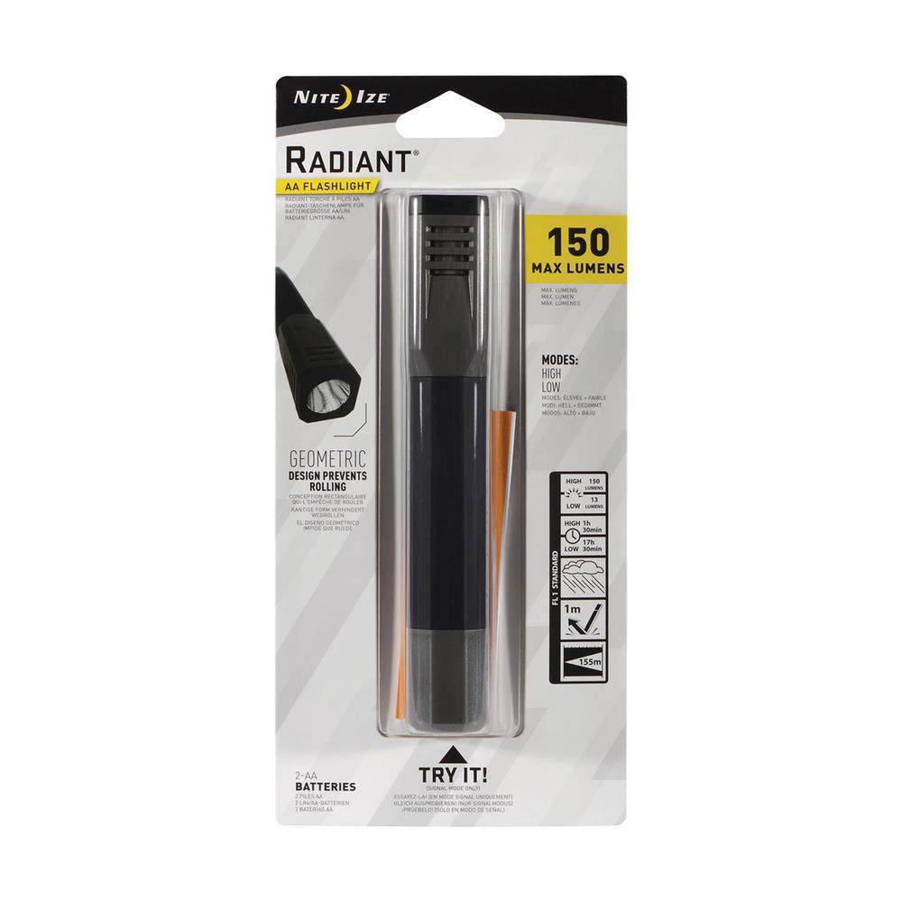 Radiant AA Dual Mode Flashlight, 0094664030268